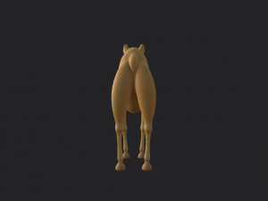 camel character Modelo 3D
