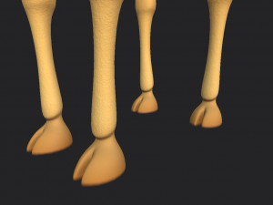camel character Modelo 3D
