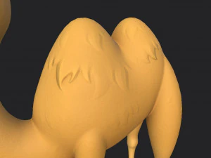 personaggio del cammello Modello 3D