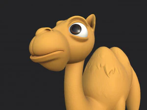 personaggio del cammello Modello 3D