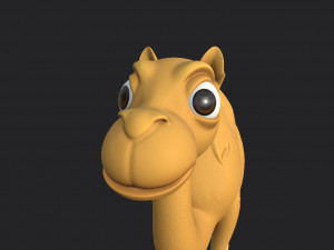 camel character Modelo 3D