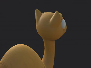 personaggio del cammello Modello 3D