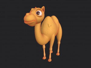 camel character Modelo 3D
