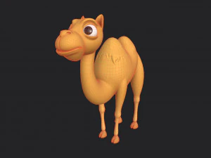 personaggio del cammello Modello 3D