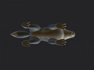 wolf character 3D 模型