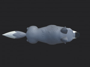 wolf character 3D 模型