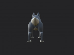 wolf character 3D 模型