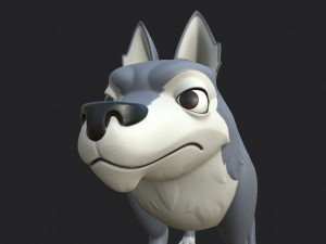 wolf character 3D 模型