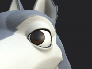 wolf character 3D 模型