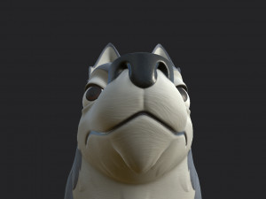 wolf character 3D 模型