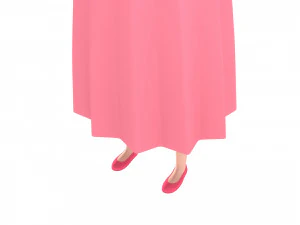 cartoongirl006 princess 3D Model
