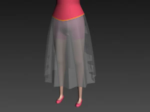 cartoongirl006 princess 3D Model