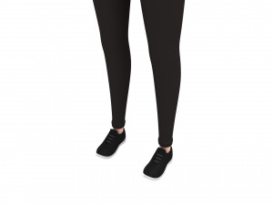 cartoon girl 009 girl Model 3D