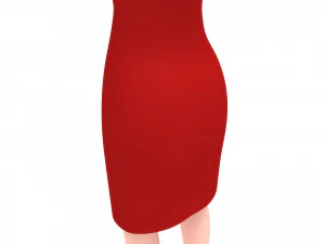 cartoon girl 012 girl 3d 3D Model