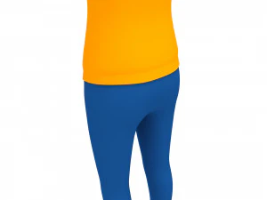 cartoon girl 014 girl model 3D Model