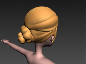 cartoongirl015 bride 3d 3D Model