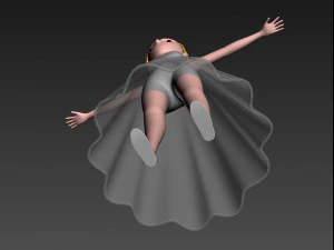 cartoongirl015 bride 3d 3D Model