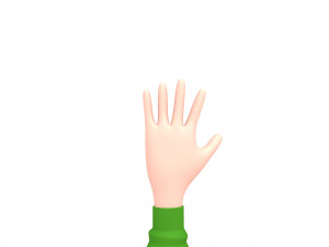 3d cartoongirl016 teacher model 3D Модель