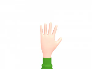 3d cartoongirl016 teacher model 3D Model