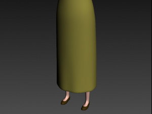 cartoongirl019 muslim girl 3d 3D Model