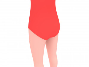 cartoongirl021 summer girl model 3D 模型