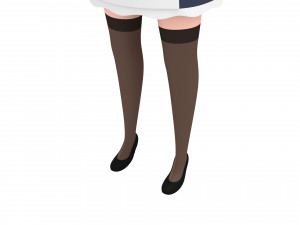 cartoongirl022 maid 3D Model