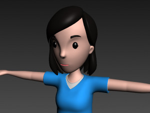 cartoongirl023 nurse Modelo 3D
