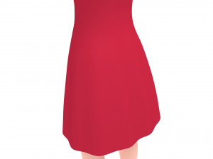 cartoongirl024 girl Model 3D