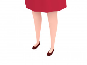 cartoongirl024 girl Model 3D