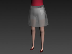 cartoongirl024 girl Model 3D