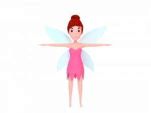 cartoongirl025 fairy 3D Model