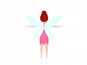cartoongirl025 fairy Modelo 3D