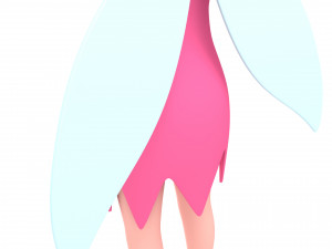 cartoongirl025 fairy Modelo 3D