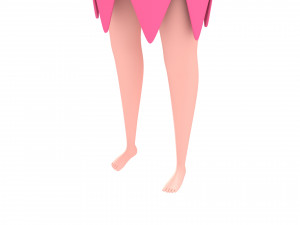 cartoongirl025 fairy Modelo 3D