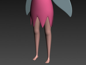 cartoongirl025 fairy Modelo 3D
