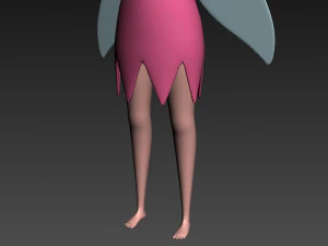 cartoongirl025 fairy 3D Model