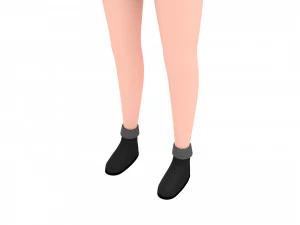 cartoongirl027-girl 3D Model