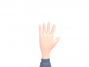 cartoongirl028-girl 3D Model