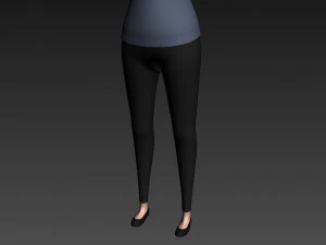 cartoongirl028-girl 3D Model