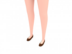 cartoongirl029-girl 3D 모델