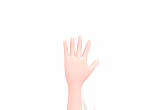cartoon girl character pack 1 3D Модель