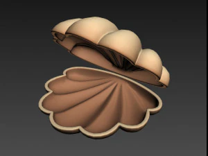 껍데기 3D 모델
