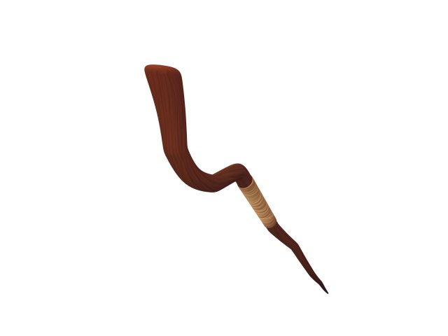 staff 3D Model .c4d .max .obj .3ds .fbx .stl .blend