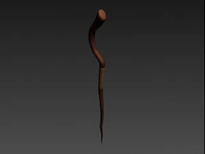 staff 3D Model