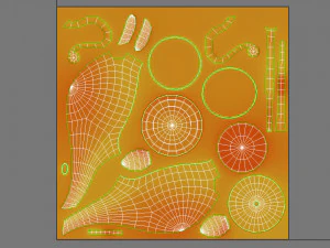 चिराग 3D मॉडल