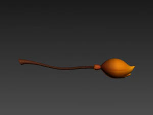 vassoura Modelo 3D