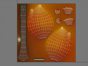 vassoura Modelo 3D