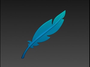 feather 3D Модель
