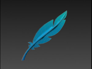 feather 3D Модель