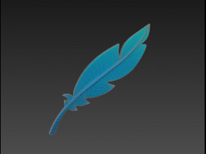 feather 3D Модель